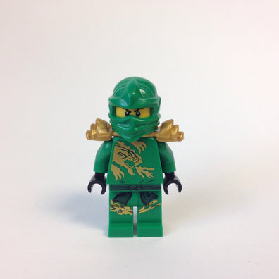 LEGO Minifigure-Lloyd - Green Ninja DX, Dragon Suit-Ninjago-NJO108-Creative Brick Builders